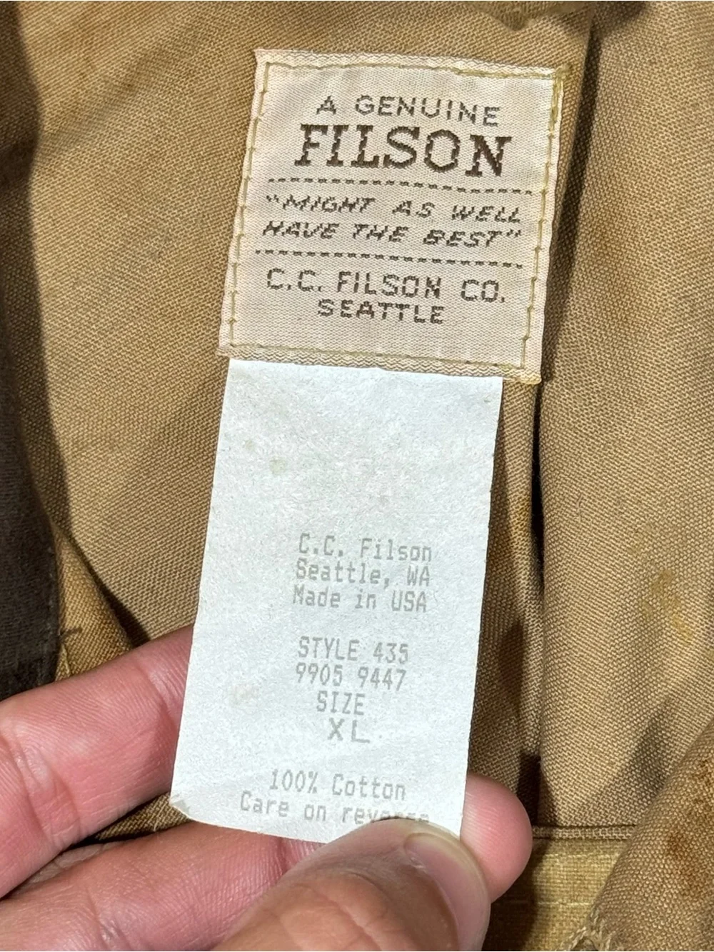 Filson spread classic